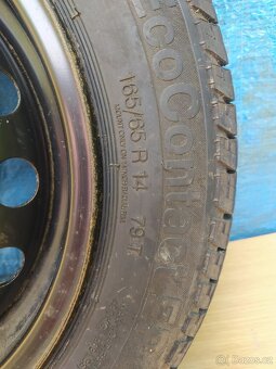 1kus nové disk+pneumatika 165/65r14 - 3