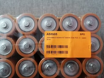 AiT baterie Silver R20, D - balení 24 ks - 3