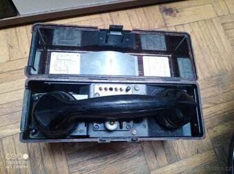 Wehrmacht polní telefon 1943 - 3
