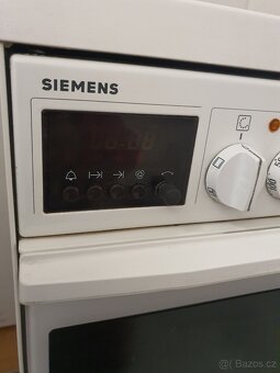 SIEMENS kvalitní značkový elektrický sporák 220V - 3