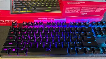 Klávesnice HyperX Alloy Origins Red Switch, US - 3