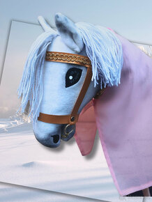 Hobby Horse stínovaný bělouš Jurášek se závojem od Popelky - 3