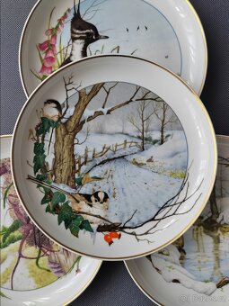 Sběratelsky talíře "Birds of thé country year" Martin Camm - 3