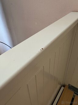 Postel IKEA HEMNES – rozkládací, se šuplíky (bílé dřevo) - 3