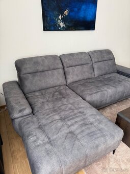 Prodám sedací soupravu s elektrickým výsuvem - 3