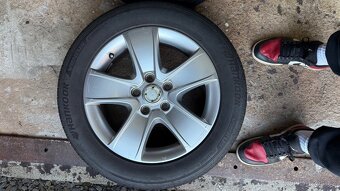 ORIGINÁL ALU KOLA ŠKODA R16 - 3