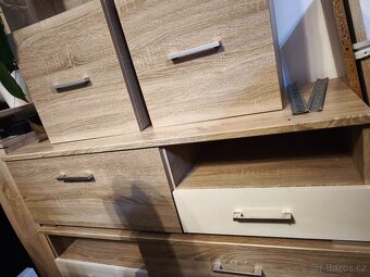 Obývací stěna dub sonoma - 3