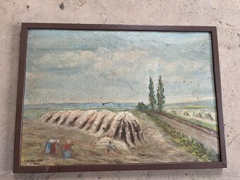 Starožitné obrazy originály - 3