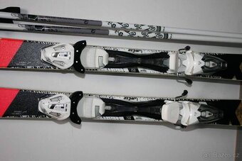 dámske lyže 156 cm , drevené jadro - 3