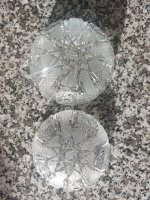 Cukřenka/dóza z broušeného křišťálu - 3