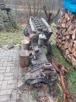 Motor s převodovkou Praha V3S - 3