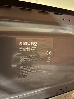 Mikrovlnná trouba Siguro - 3