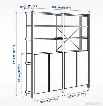 Regály/ knihovna - 3
