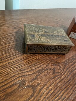 Šperkovnice kov dřevo - 3