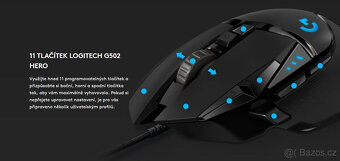 NOVÁ myš Logitech G502 Hero - 3