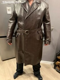 retro kožený kabát - 3
