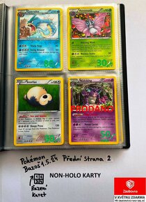 Kusové karty TCG Pokémon STARÉ 5-10LET - 3