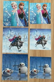 Puzzle Frozen Anna a Elsa 3v1 - 3