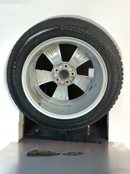 Originální alu kola Škoda 5x112 + zimní 215/55r17 - 3