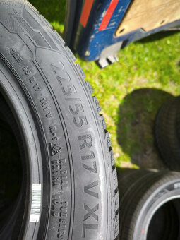 4x nové nejeté zimní pneu barum 225/55 r17 (2024) - 3