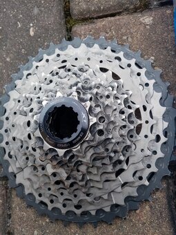 Shimano Převodníky XT, kazeta XT na MTB 2x11 + řetěz - 3
