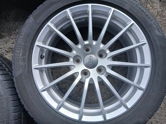 Prodám sadu Orig ALU kol Audi 225/50R17 zimní - 3