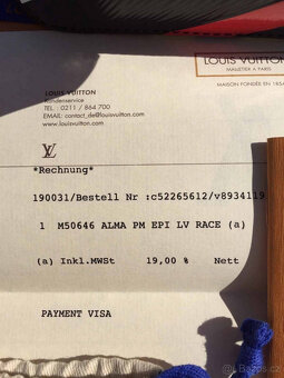 NOVÁ Louis Vuitton Alma PM Race velmi limitovaná sběratelská - 3