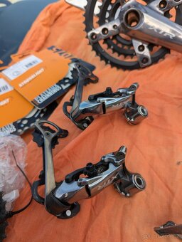 sada Shimano XTR M965 a M960, dualy 3x9 - 3