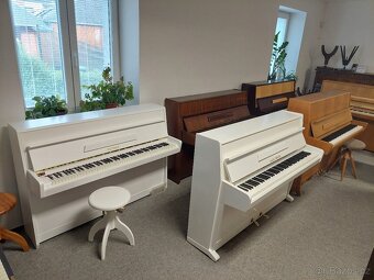 pianino Forster-PETROF bílý lak možnost zapůjčení Lanškroun - 3