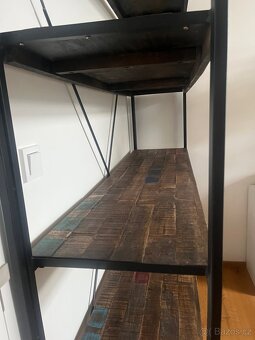 Regál knihovna xxxlutz titan 180x200 - 3