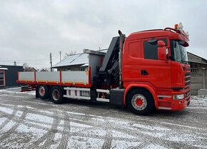 Scania G410 6x2 - valník s hydraulickou rukou HIAB - 3