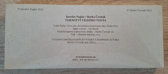 Jaroslav Foglar - Tajemství Velkého vonta - 3
