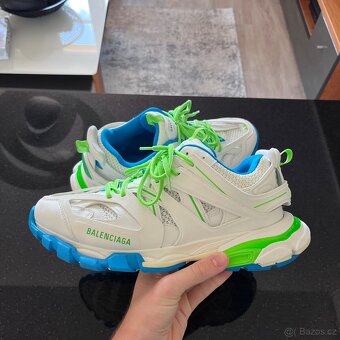 Balenciaga Track - White Blue Green - 3