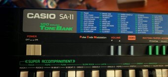 Dětské klávesy Casio SA-11 - 3