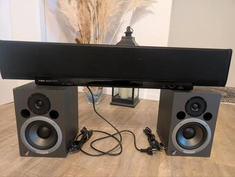Yamaha YSP-4000 Soundbar + 2x Project Studio 6 Event Monitor - 3