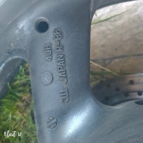 Yamaha kola přední+zadní 17" včetně kotoučů - 3