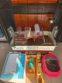 Prodám klec s přepravkou - 3