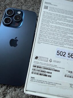 Iphone 15pro 256gb modry - 3