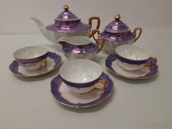 Perleťová čajová souprava - 3