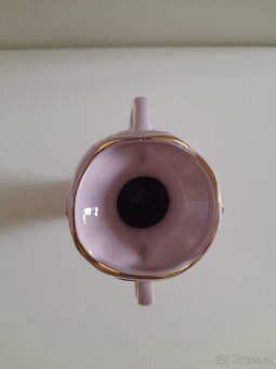 Vázička Karlovarský růžový porcelán - 3