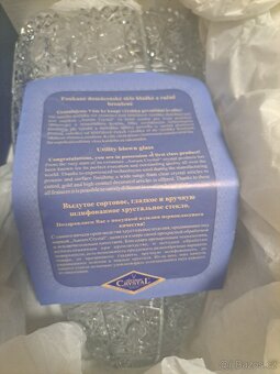 Aurum Crystal Broušená váza CLASSIC 230 mm - 3