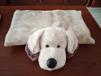 Plyšový pejsek polštár - 3