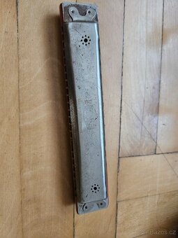 Stará foukací harmonika - 3
