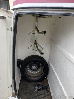 Přepravník  2 koní celolaminátový se sedlovnou - 3