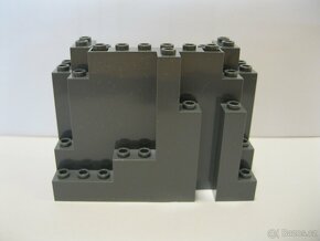 Lego castle/city kostka cihla 1x2 sv.šedá 1,9Kč/ks - 3