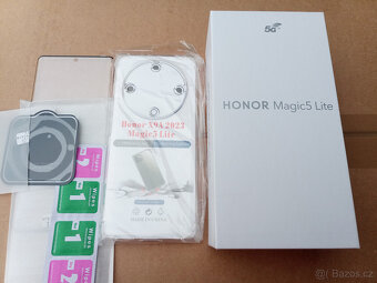 Nový Honor Magic5 Lite 5G 8GB/256GB + skla + kryt, ZÁRUKA - 3