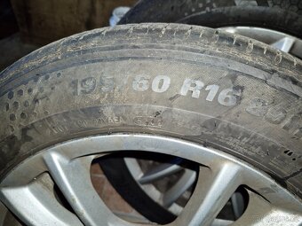 Prodám alu kola 4x100 r16 - 3