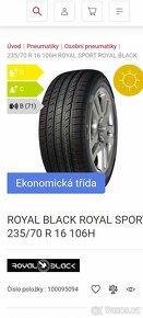 Nová sada pneu 235/70r16 106H - 3