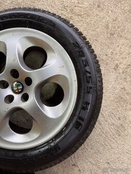 Prodám alfa Romeo zimní alu sadu pneu 205/55/16 BFGoodrich - 3