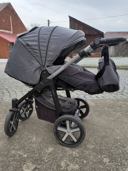 Kočárek BABYDESIGN trojkombinace Husky šedý 2020 - 3
